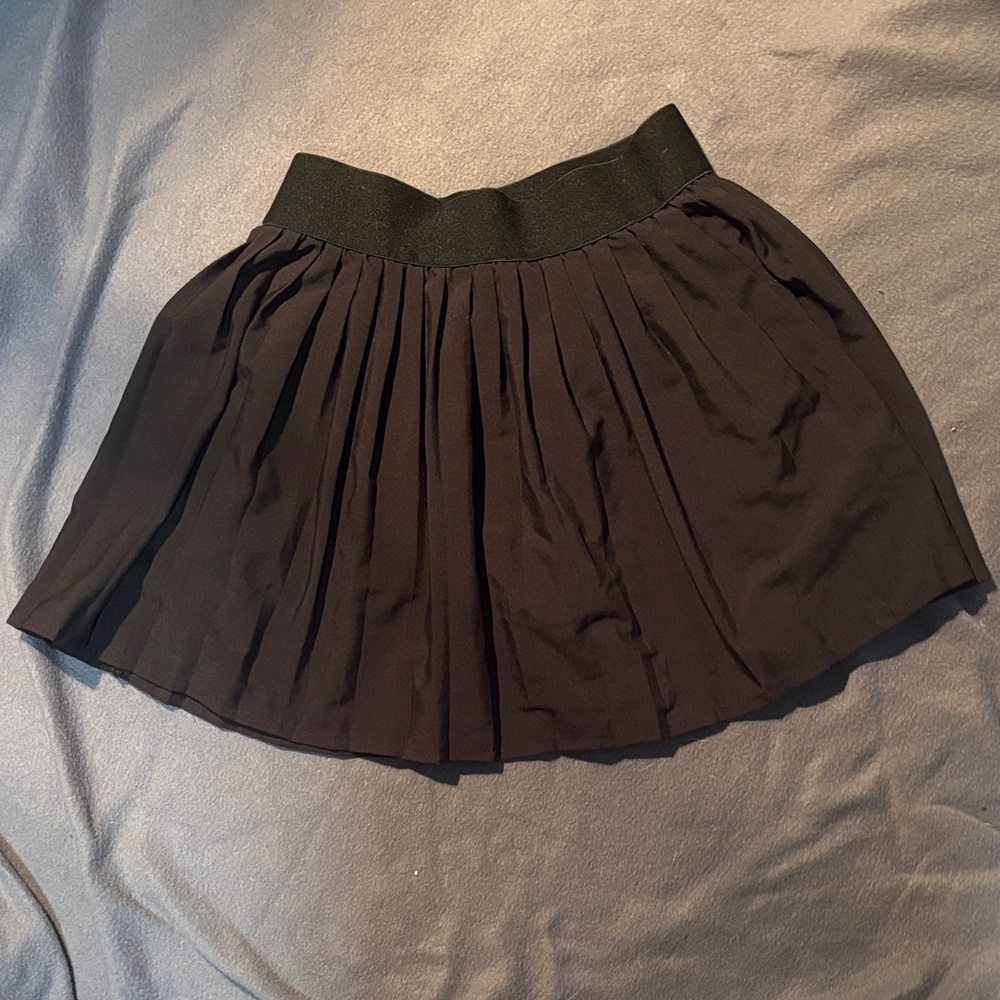Black Pleated Kid’s Skirt
